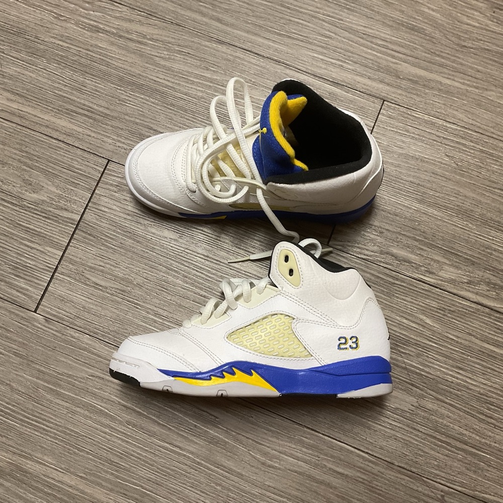 Jordan retro 5 Laney kids size 1